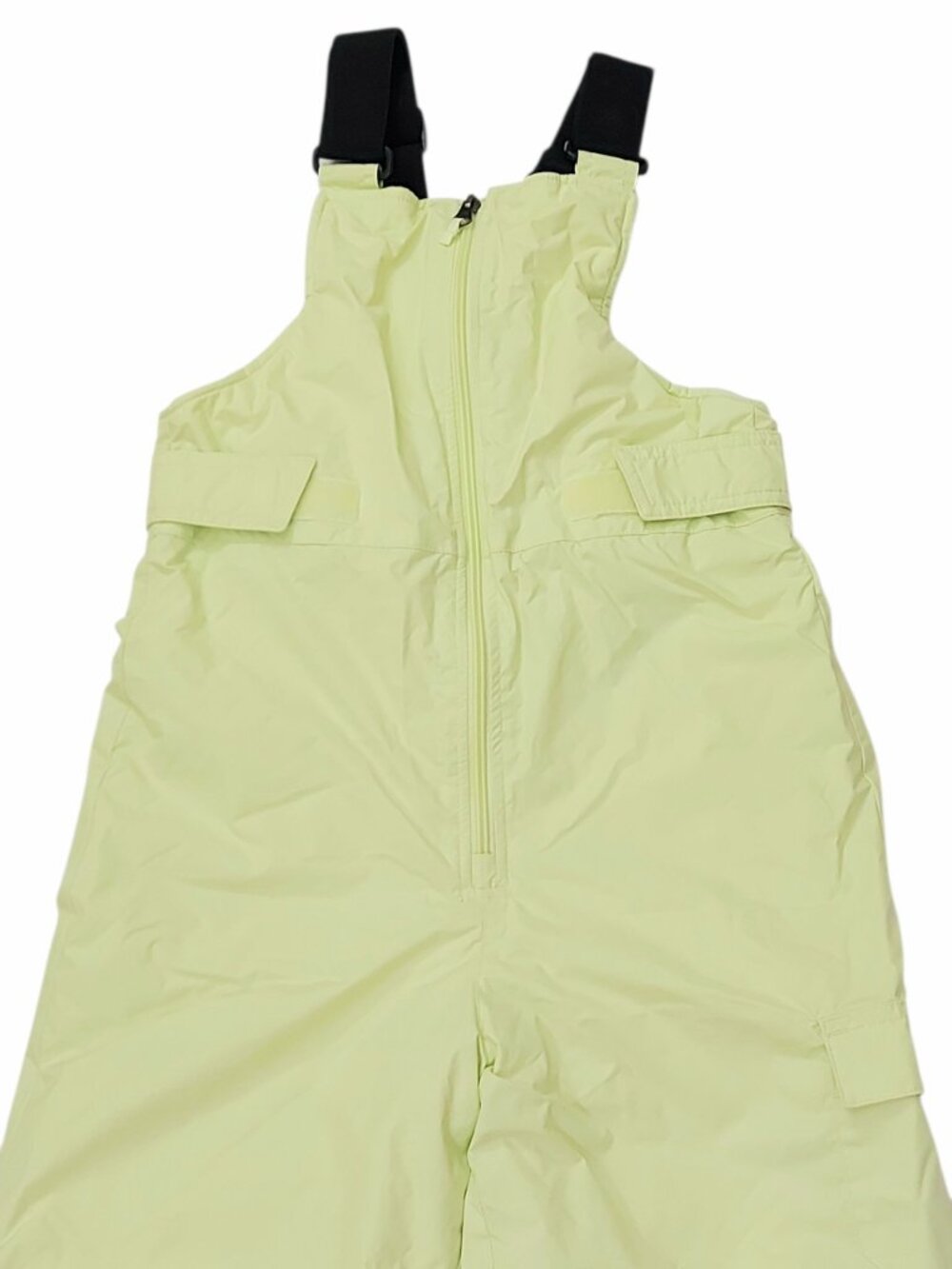 Columbia Kids Medium 10-12 Lime Green Snow Bib Pants Insulated Ski Snowboarding - Picture 2 of 11